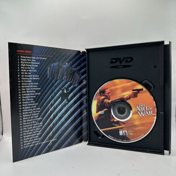 The Art Of War DVD Wesley Snipes Action Movie Rated R Warner Bros. Pictures - Picture 3 of 3